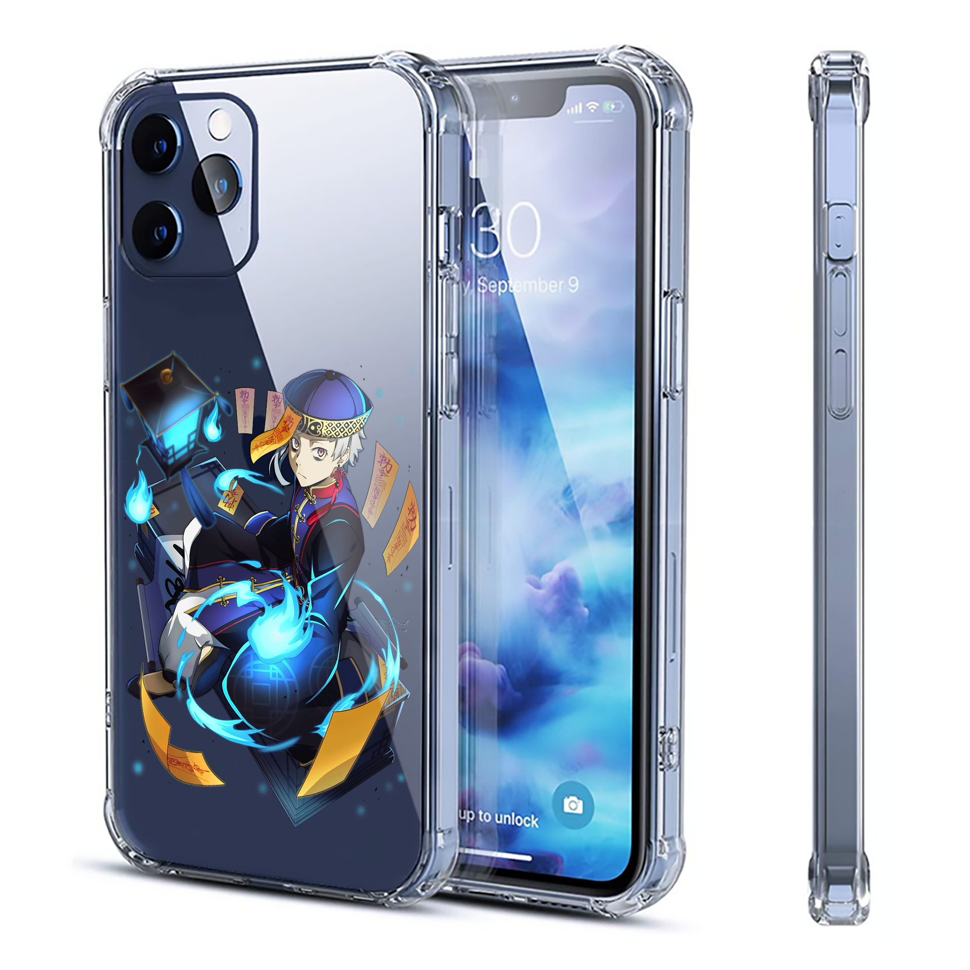 （画像用） 文豪ストレイドッグス Bungo Stray Dogs 【iPhone 12シリーズ対応】透明スマホケース（クリアソフトケース）
